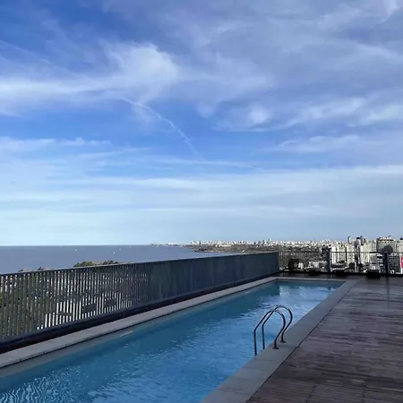 Olivos Piscina Con Vistas A La Ciudad En Un Piso 17 Apartment Exterior photo